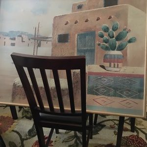 Lee Renolds signed acrylic on canvas painting